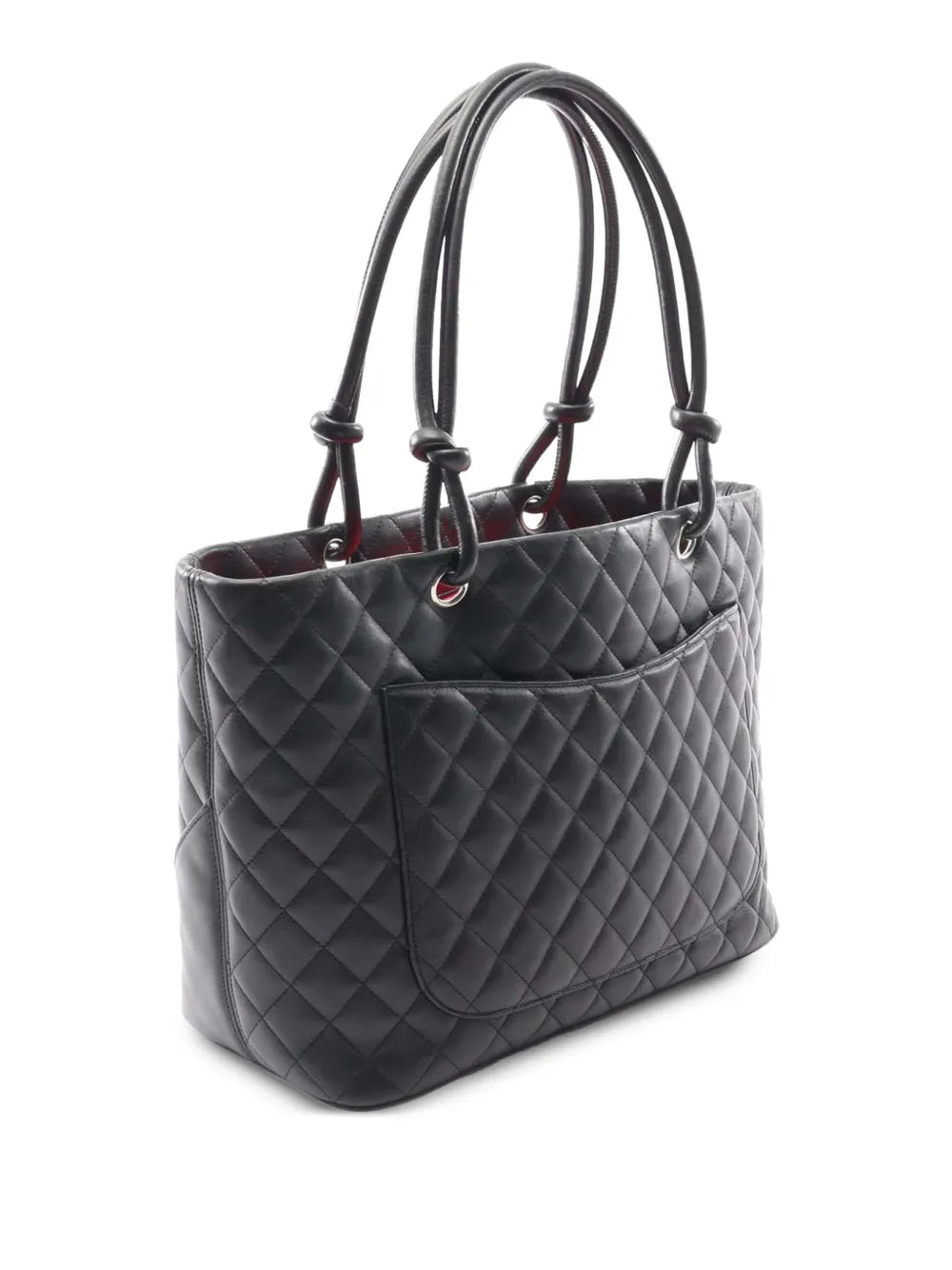 2004-2005 Large Lambskin Cambon Ligne tote bag