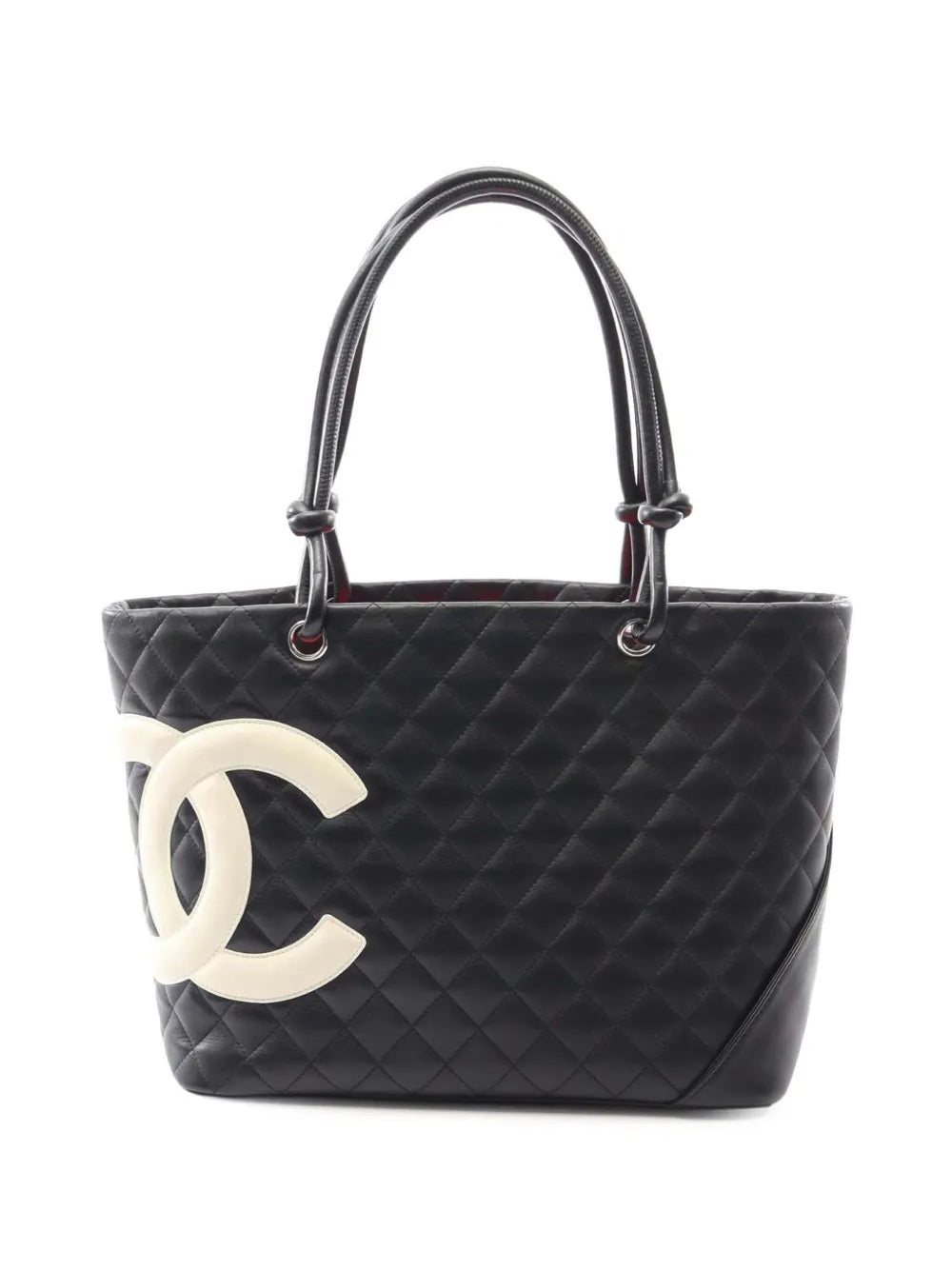2004-2005 Large Lambskin Cambon Ligne tote bag