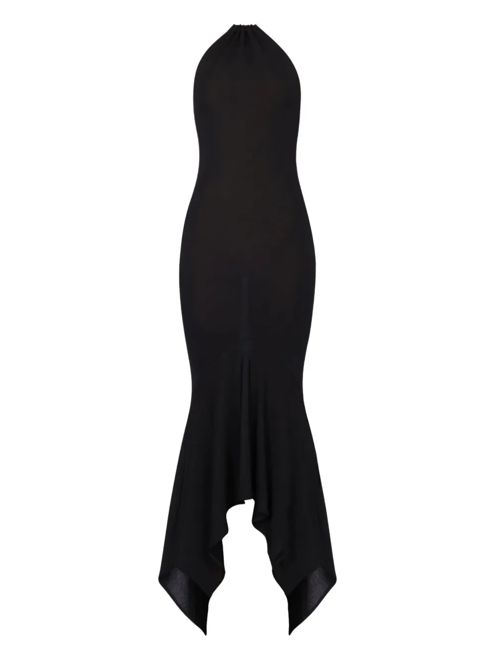 crystal-embellished halterneck dress
