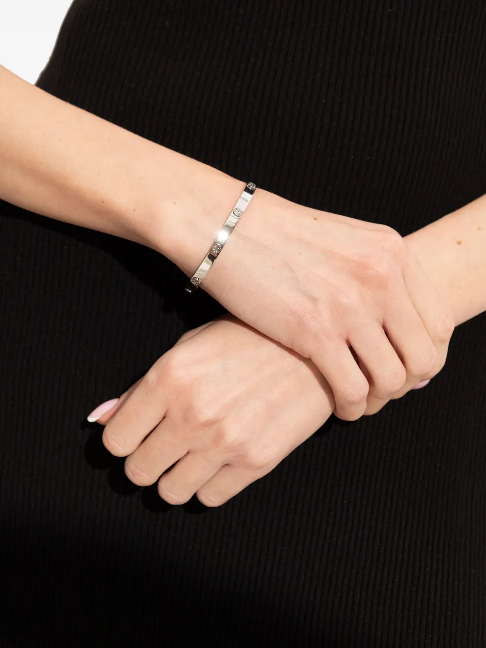 logo-plaque bracelet