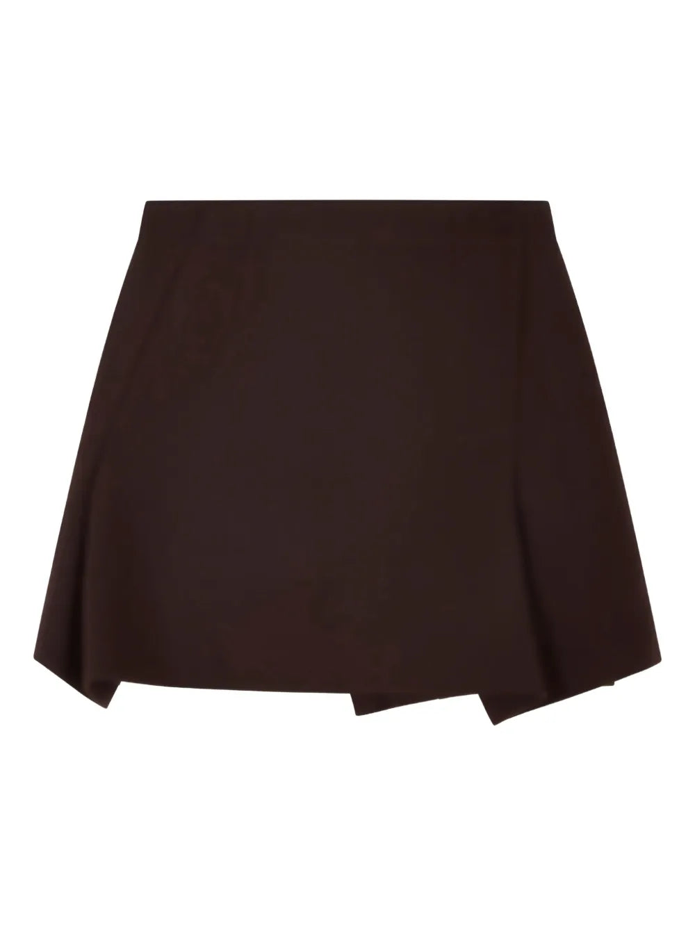 wrap mini skirt