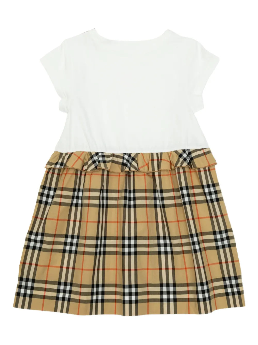 check-pattern dress 