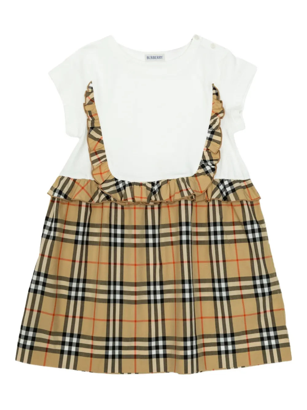check-pattern dress 