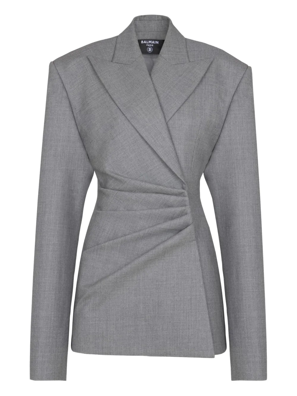peak-lapels blazer dress