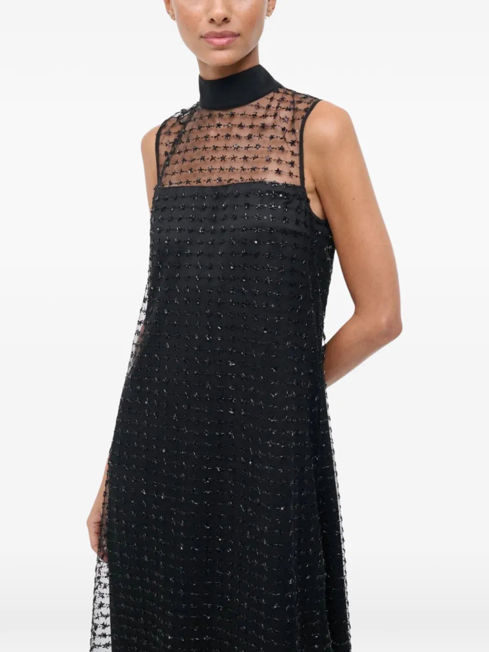 Albee turtleneck maxi dress