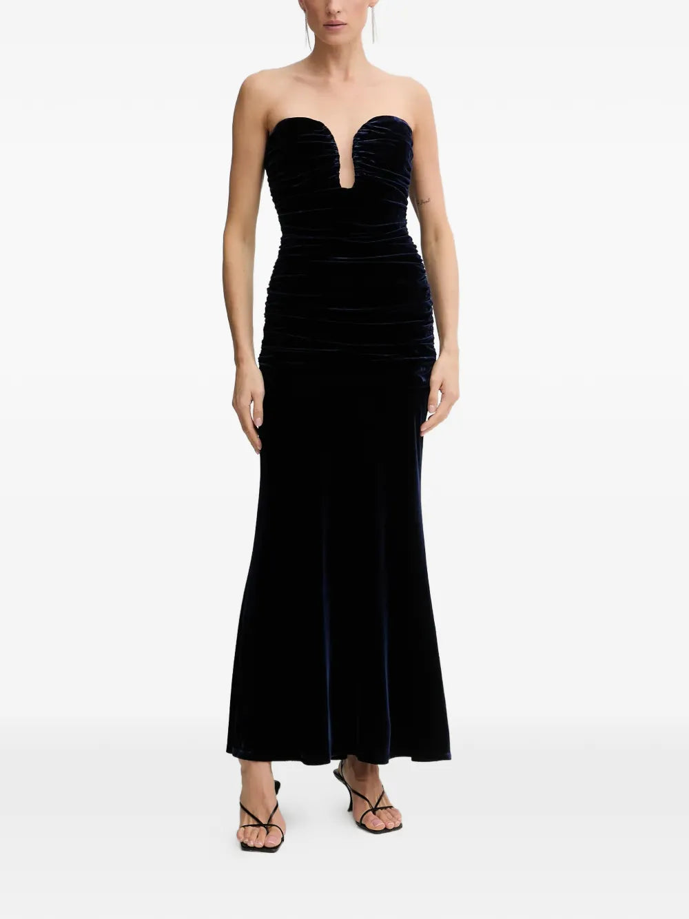 Elvira strapless maxi dress