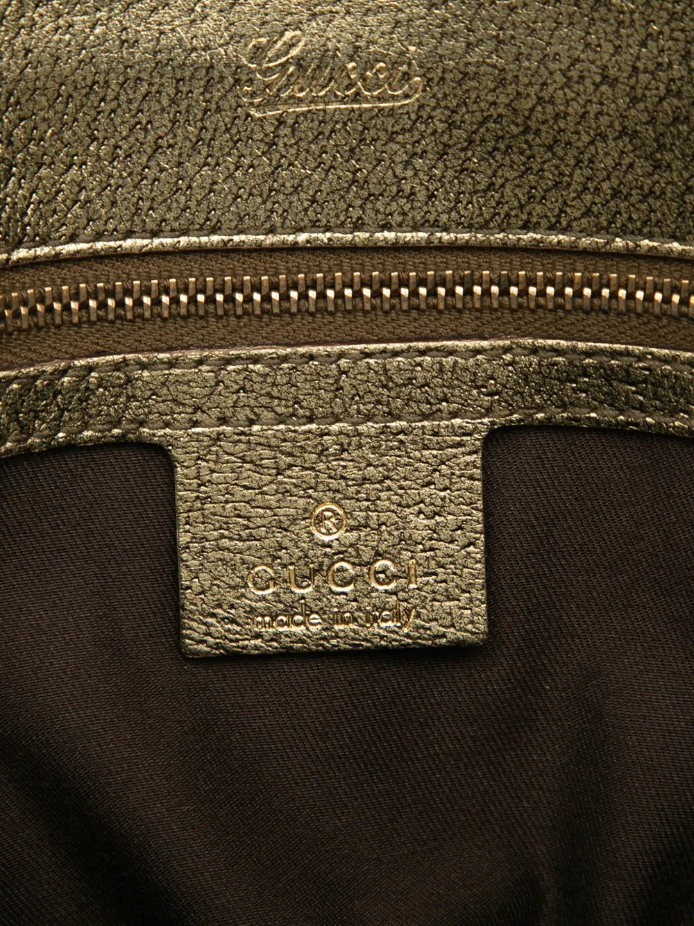 2000-2015 Metallic Calfskin Metal Bamboo handbag