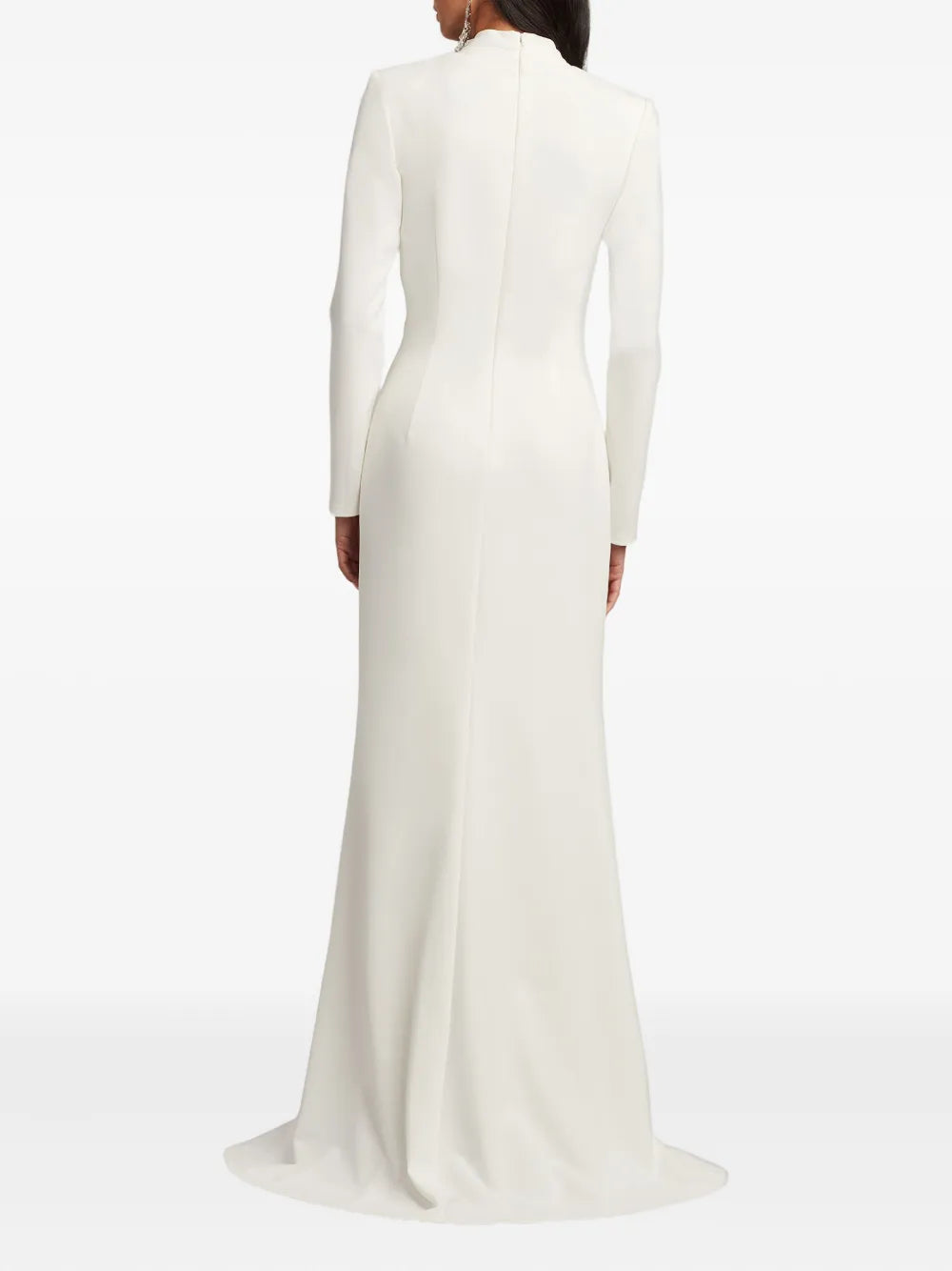 Markum long-sleeve gown