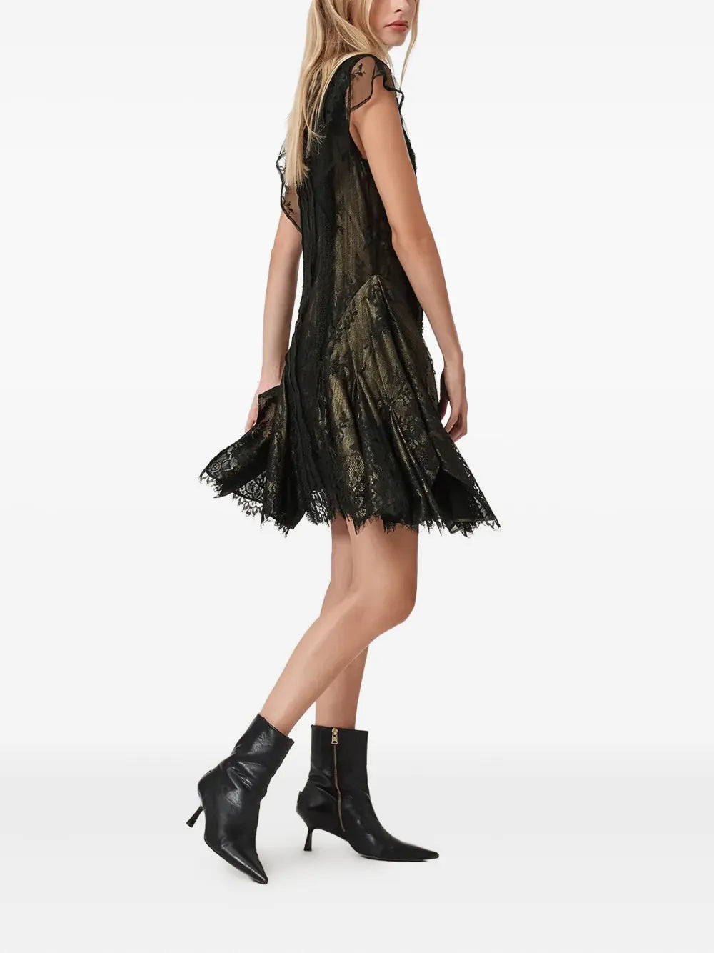 Fleur lace mini dress