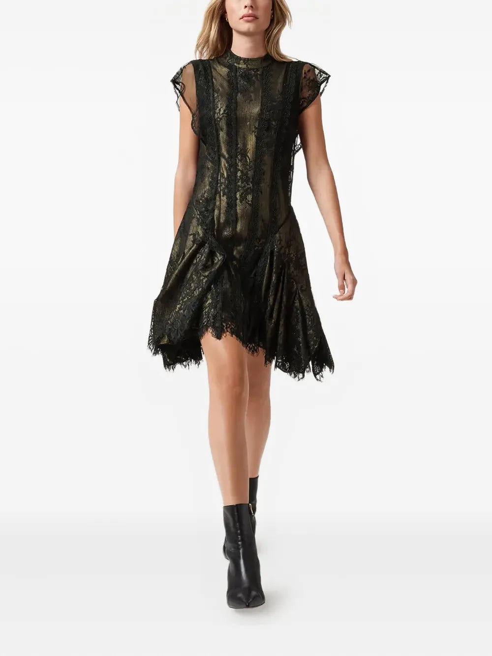 Fleur lace mini dress