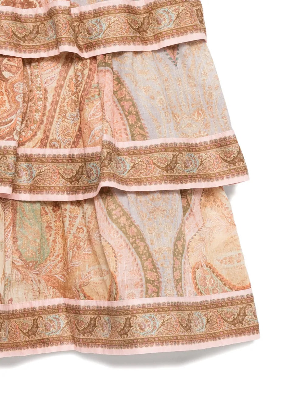 Awaken tiered ruffled dress