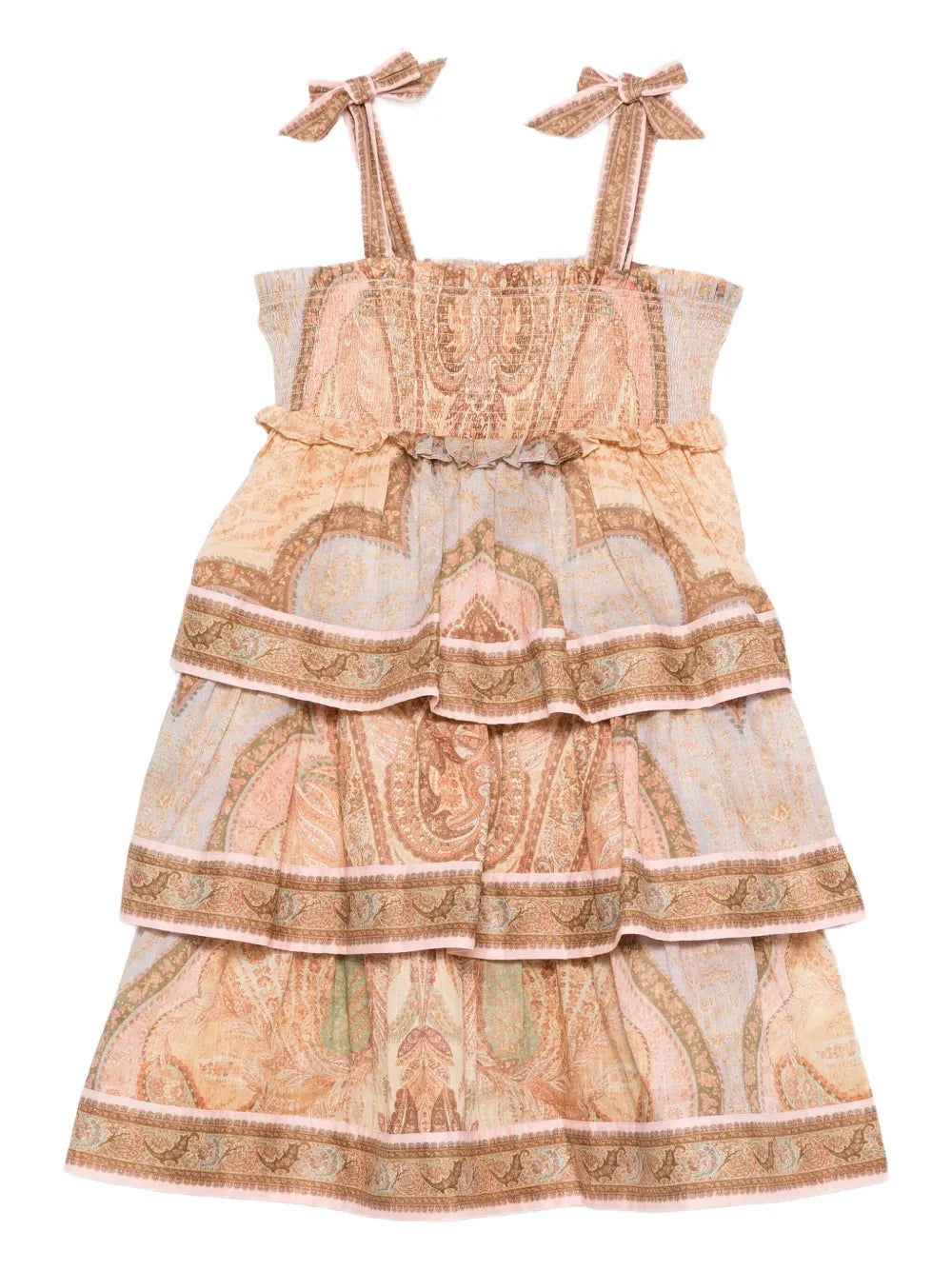 Awaken tiered ruffled dress