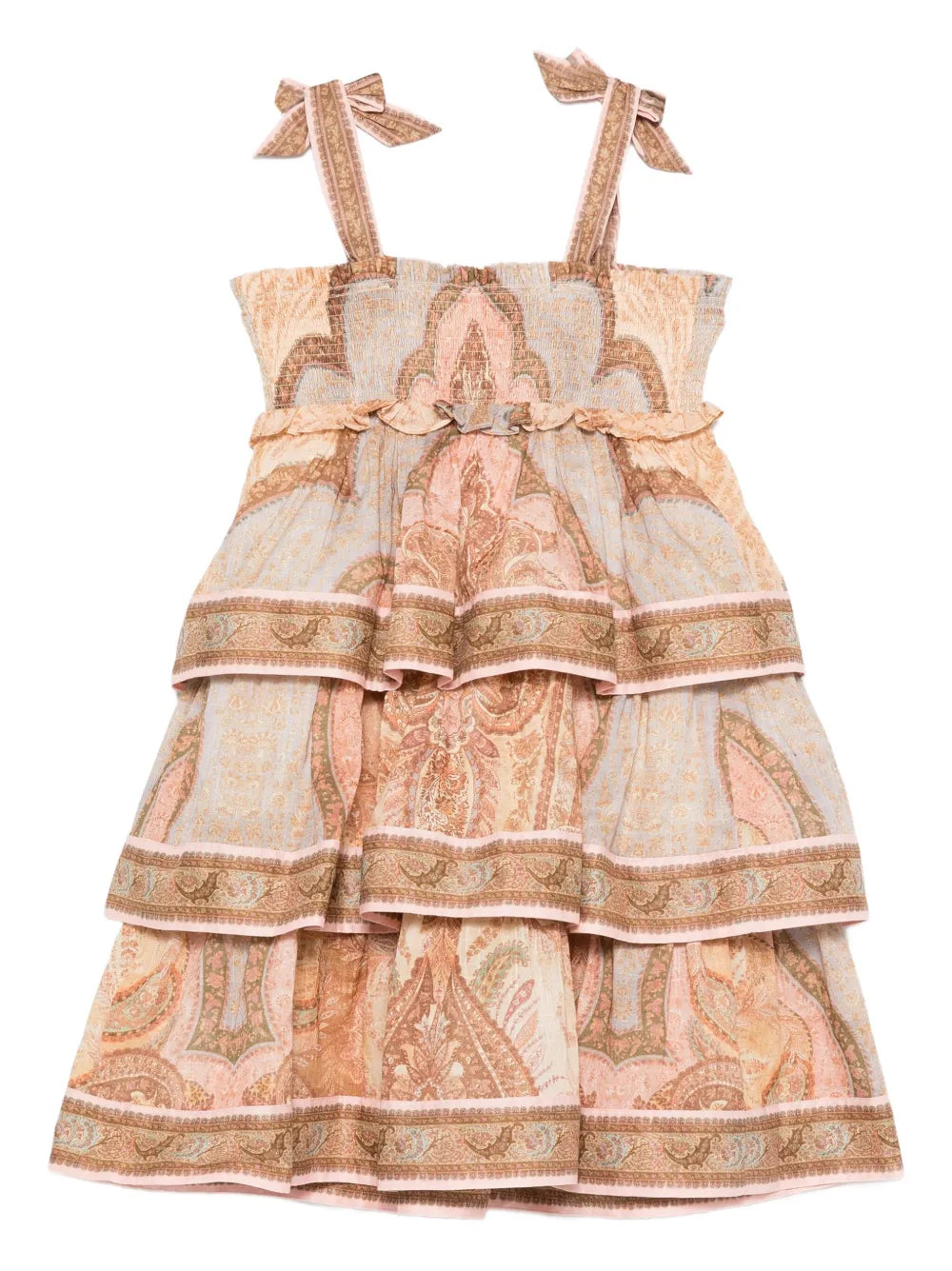 Awaken tiered ruffled dress
