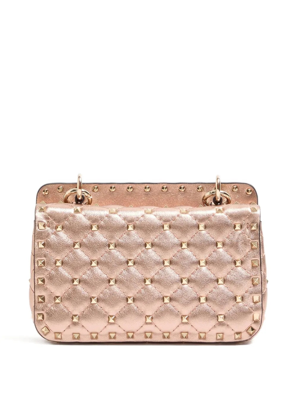 small Rockstud Spike quilted cross body bag