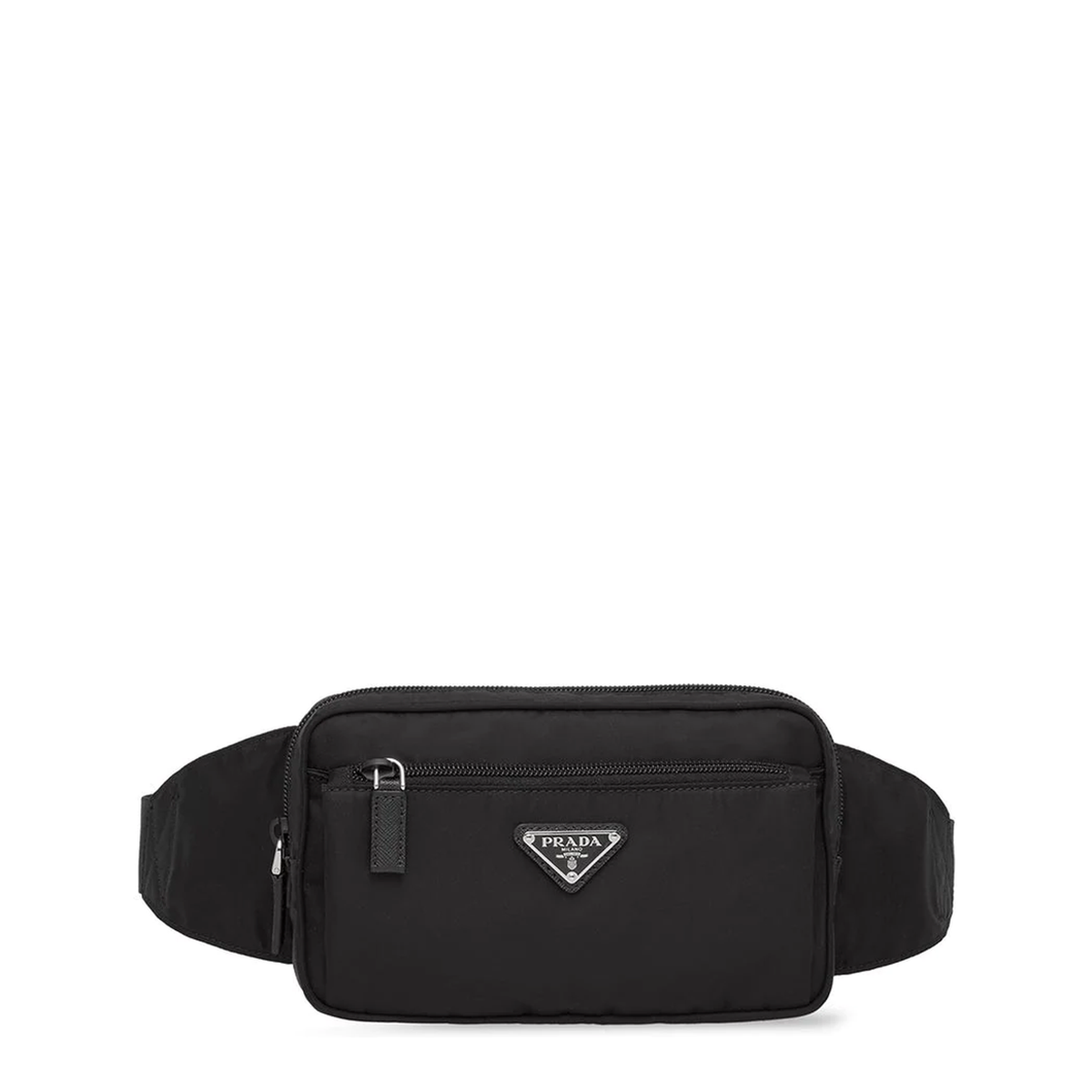 Re-Nylon Leather Belt Bag