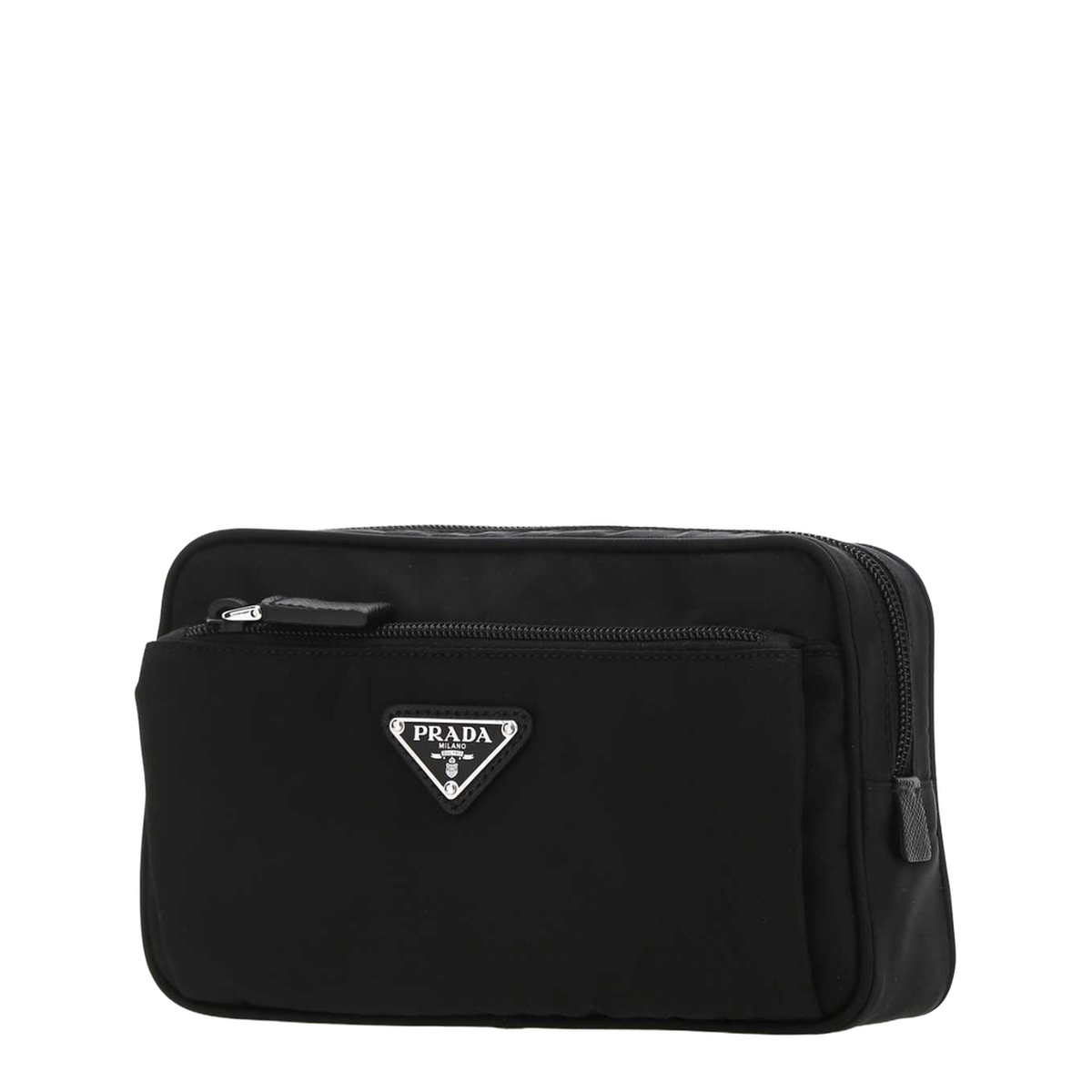 Re-Nylon Leather Belt Bag