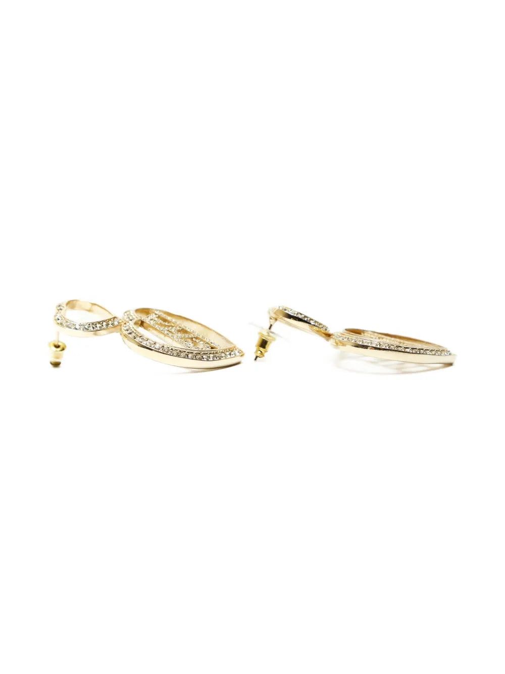 2023 rhinestone-embellishment earrings