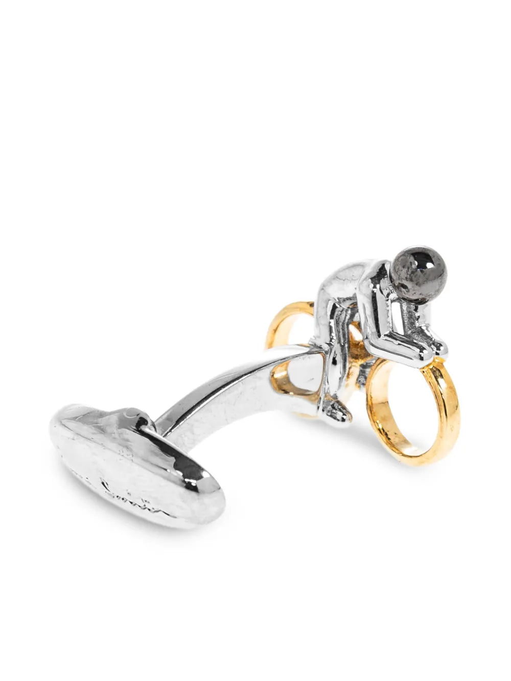 Cyclist cufflinks