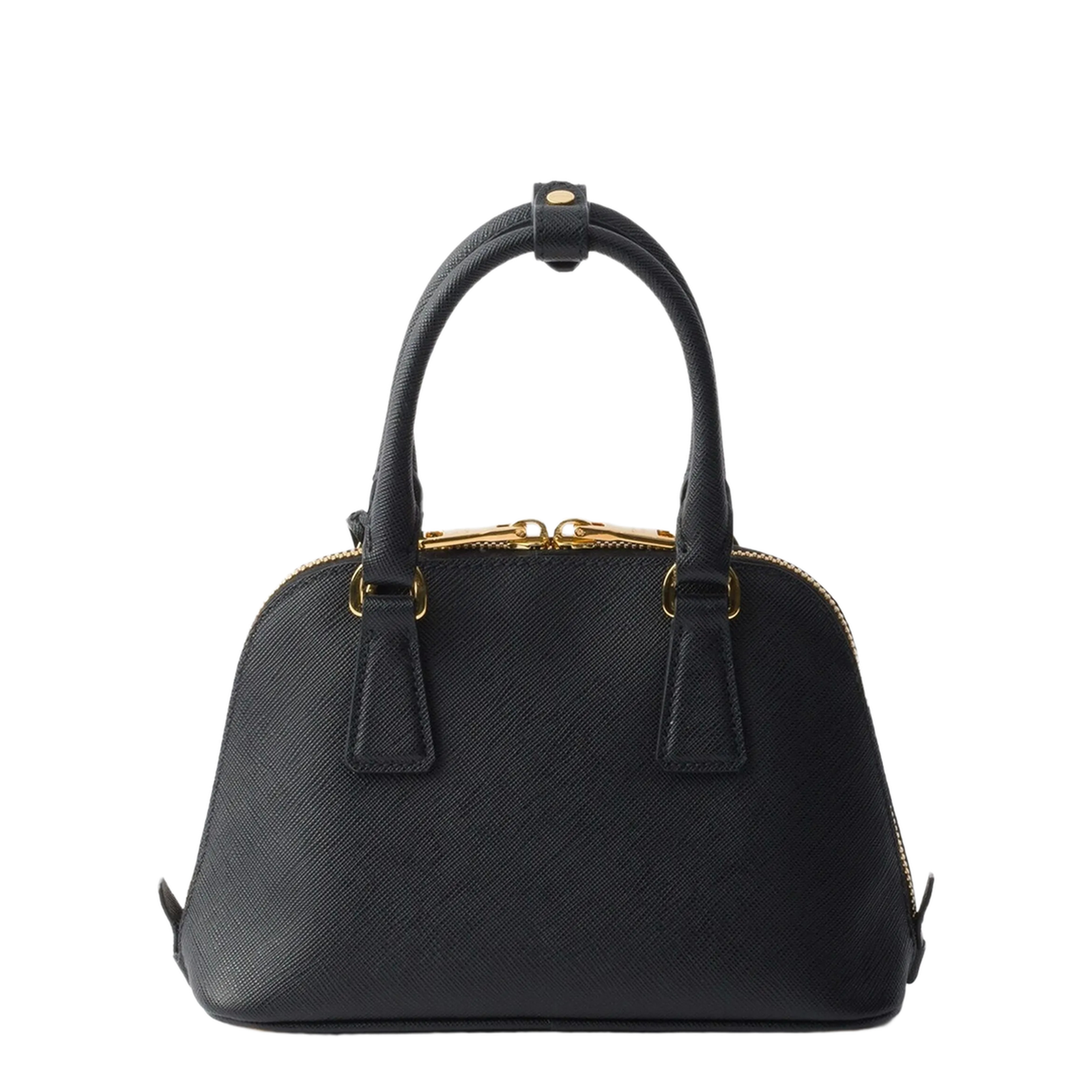 Elegant Black Leather Handbag