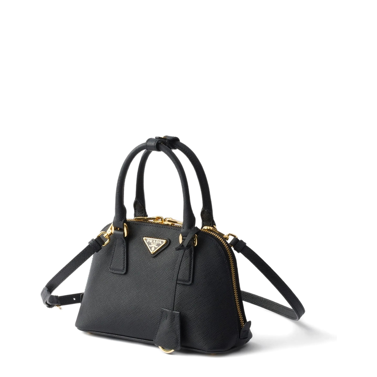 Elegant Black Leather Handbag