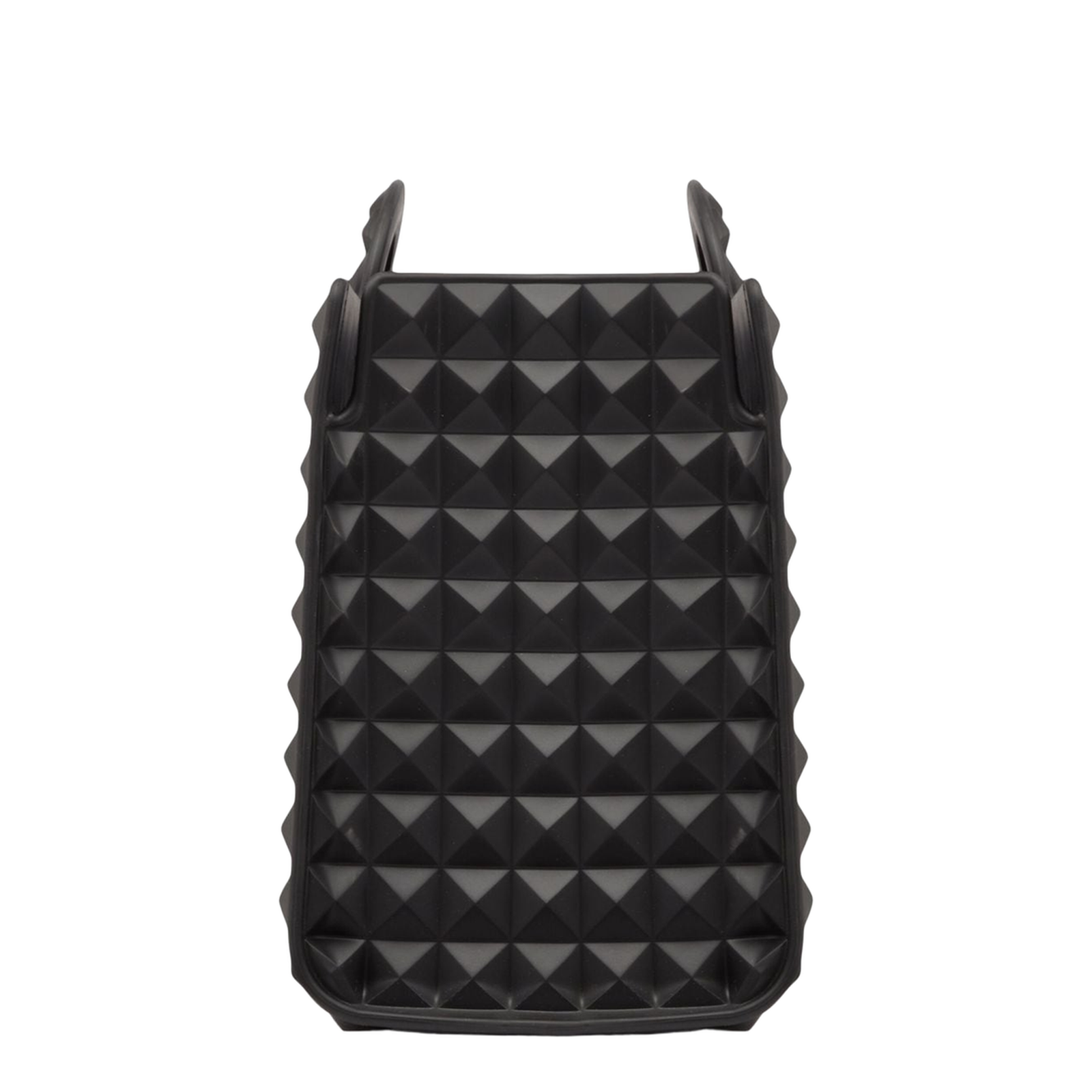 Black Rubber Le Troisième Shopping Bag