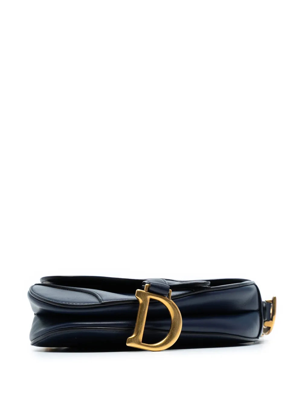 2018 Mini Smooth Calfskin Saddle Bag satchel