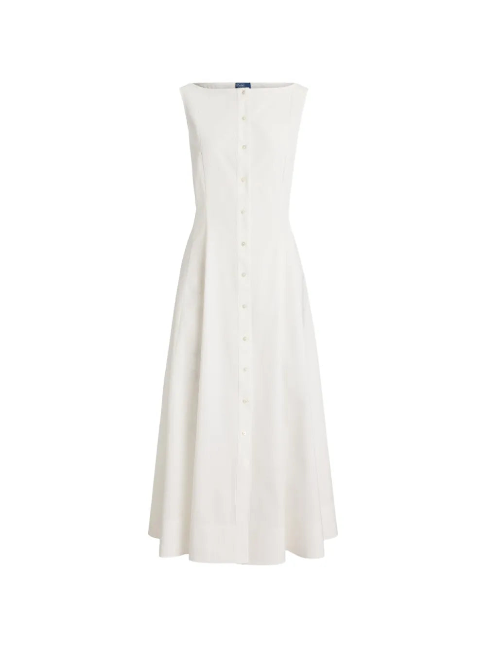 button-up midi dress