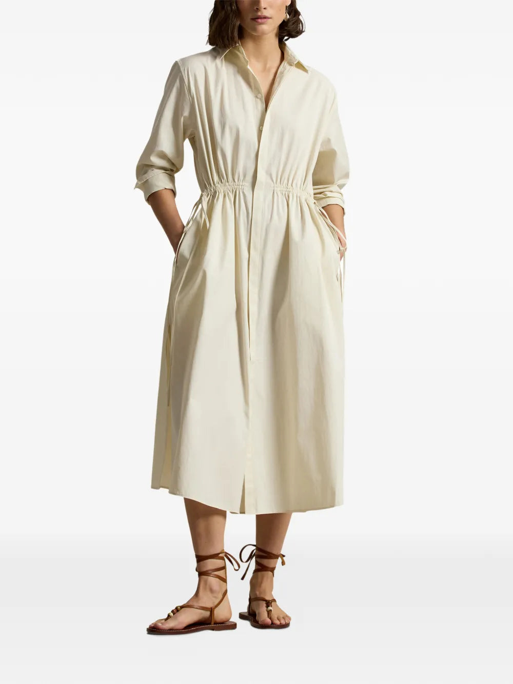 A-line midi dress