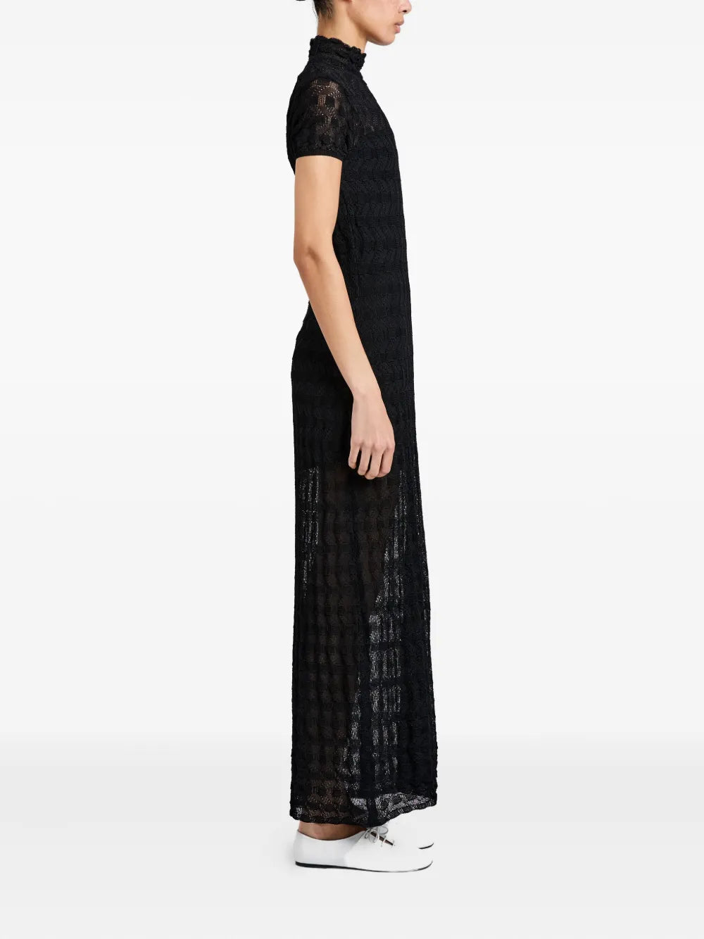 Zein textured midi dress