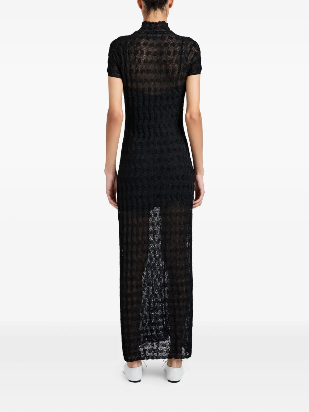 Zein textured midi dress