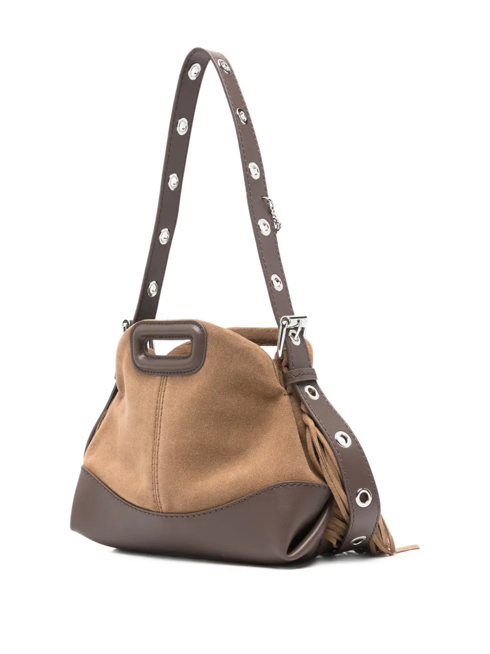 Miss M fringed strap shoulder bag