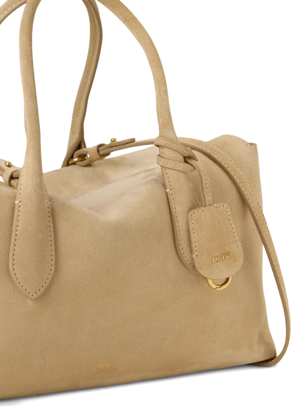 Bellport suede satchel tote bag