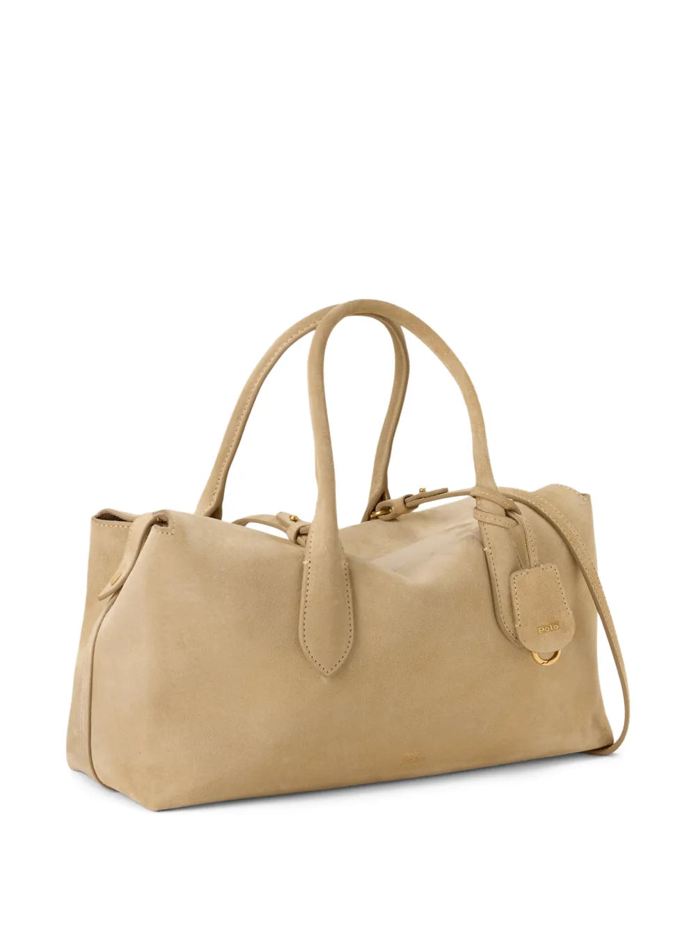Bellport suede satchel tote bag