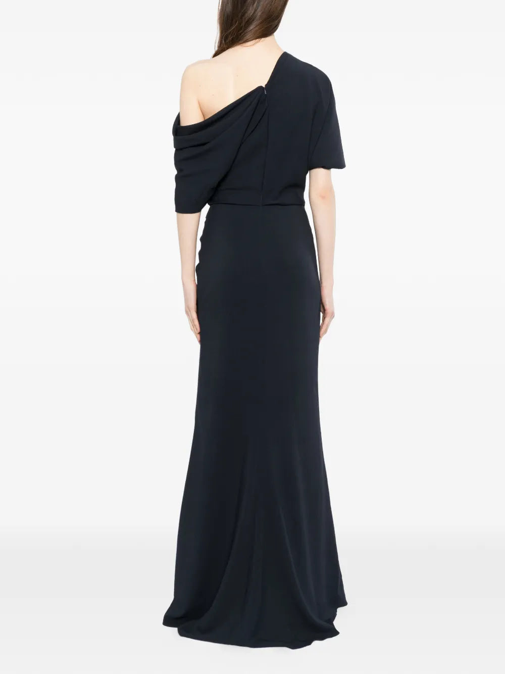 pebble crepe slouch maxi dress