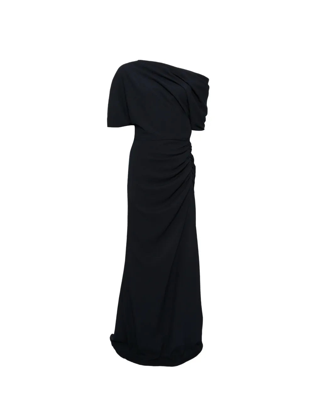 pebble crepe slouch maxi dress