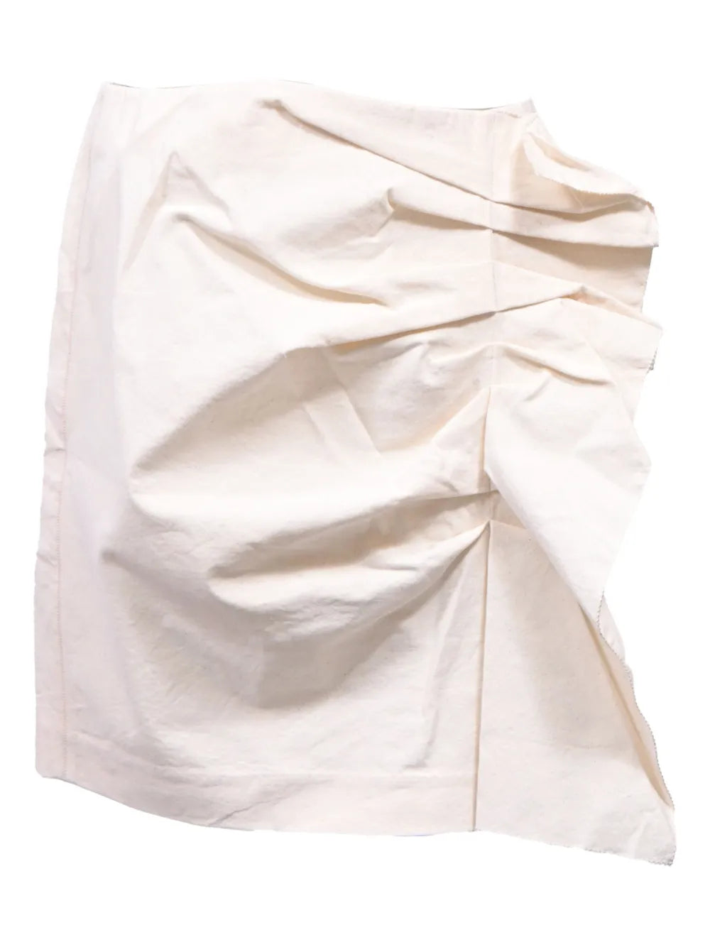 ruffled mini skirt