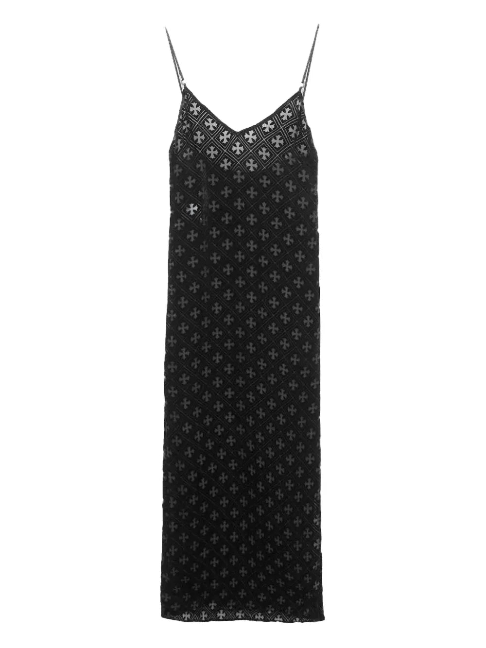 sleeveless velvet dress