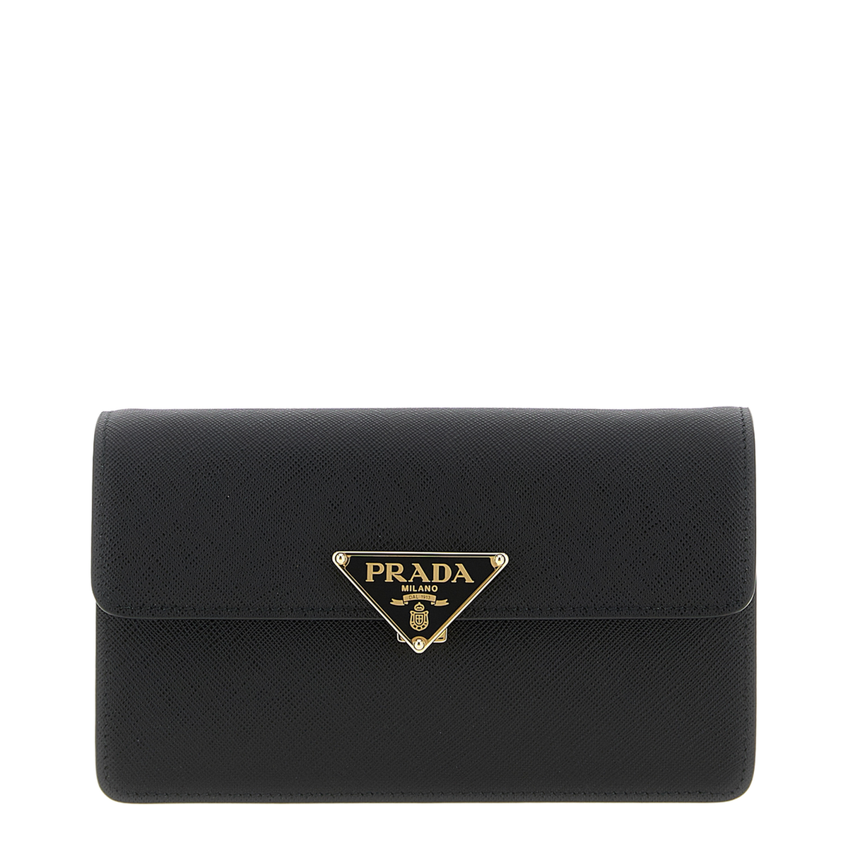 Black Saffiano Leather Mini-Bag