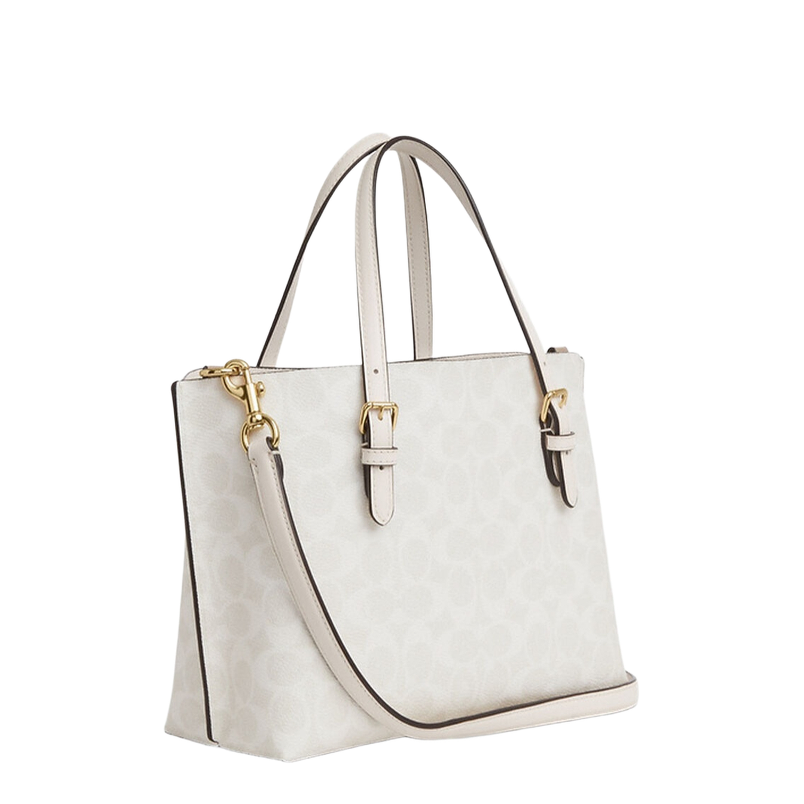 Mollie Tote Bag 25 in Signature White