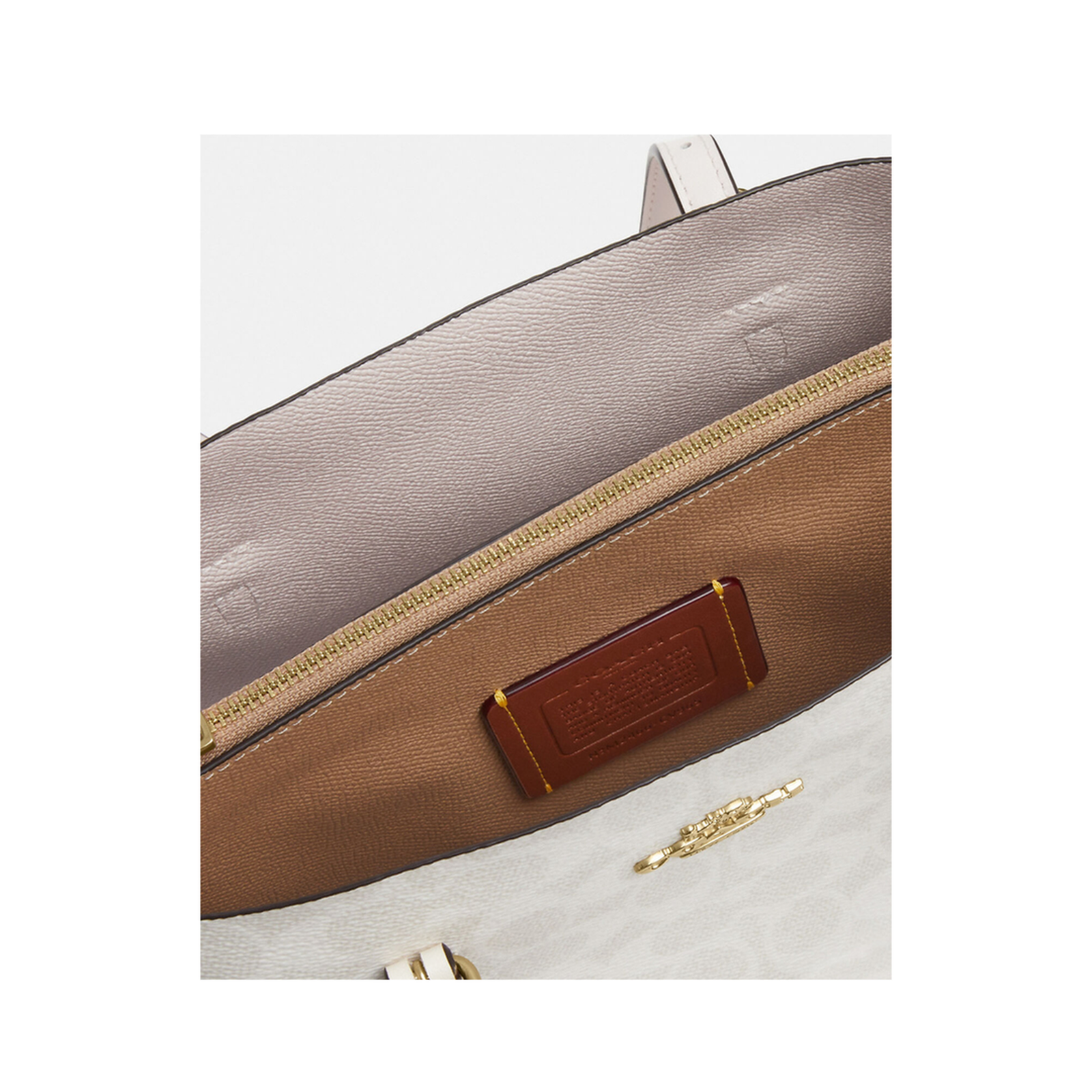 Mollie Tote Bag 25 in Signature White