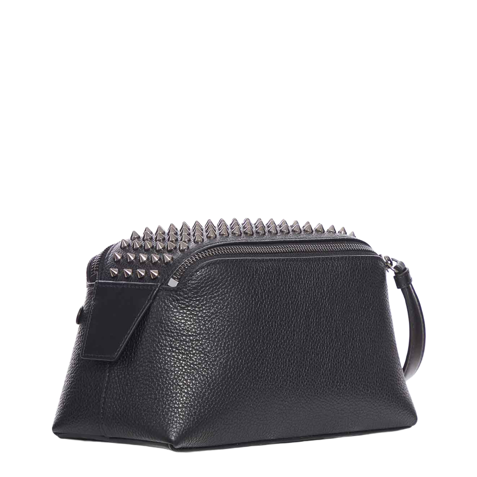 Funky Pouch Leather Black