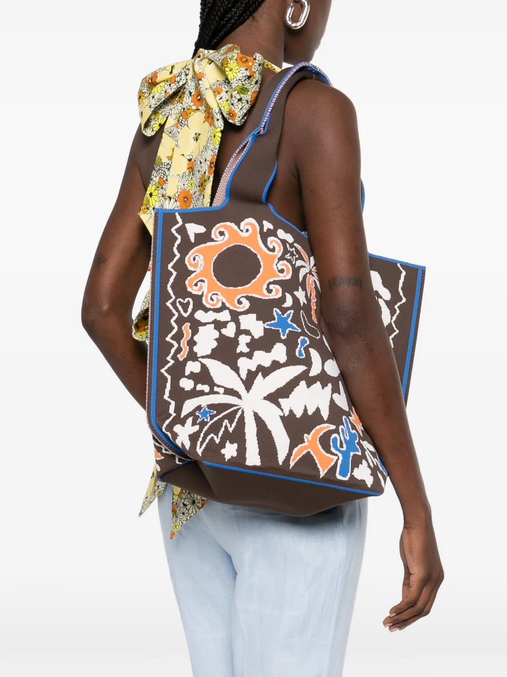 Maroc graphic-print tote bag