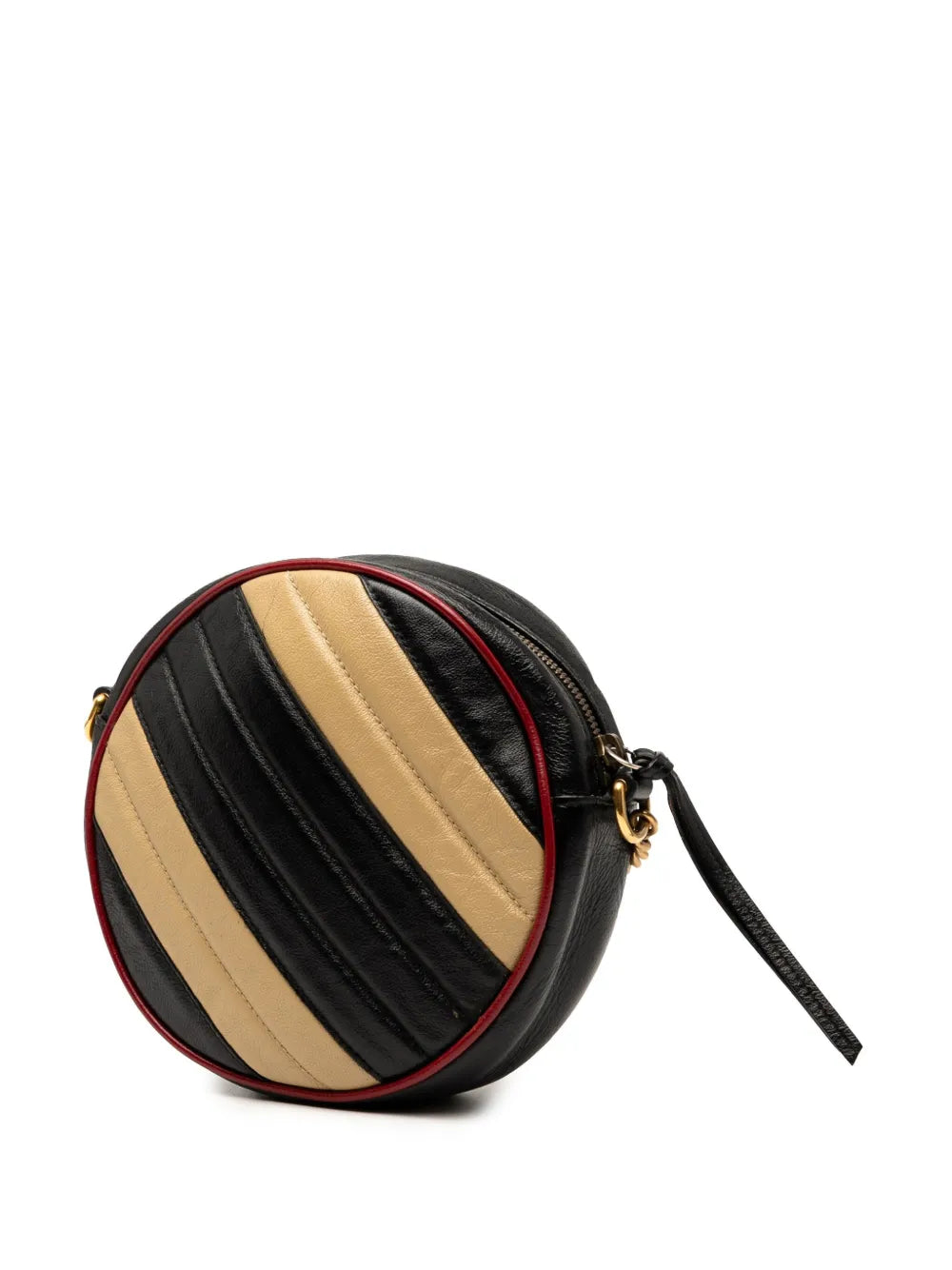 2016-2025 Mini GG Marmont Matelasse Leather Torchon Round crossbody bag