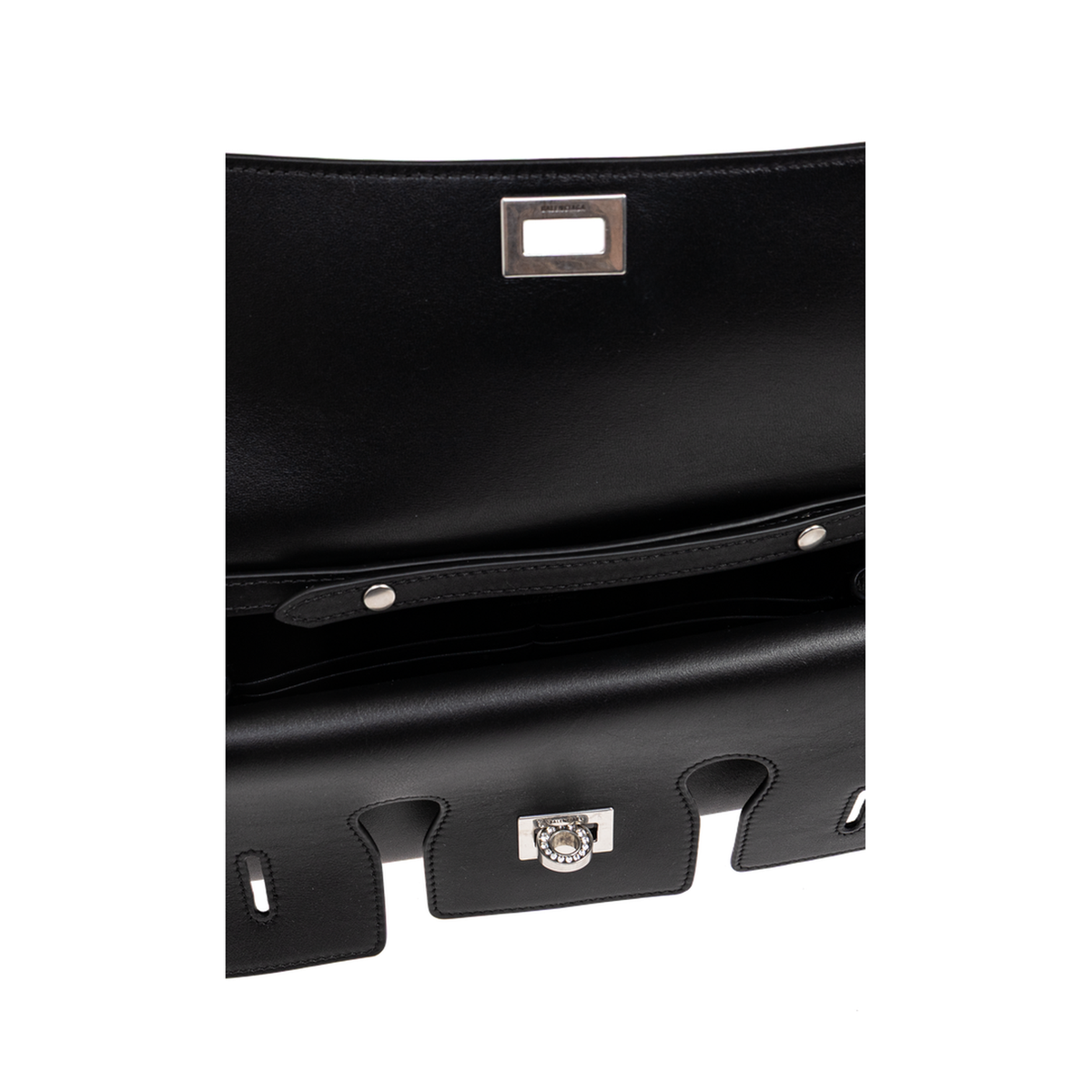 Air Small Handbag Leather Black