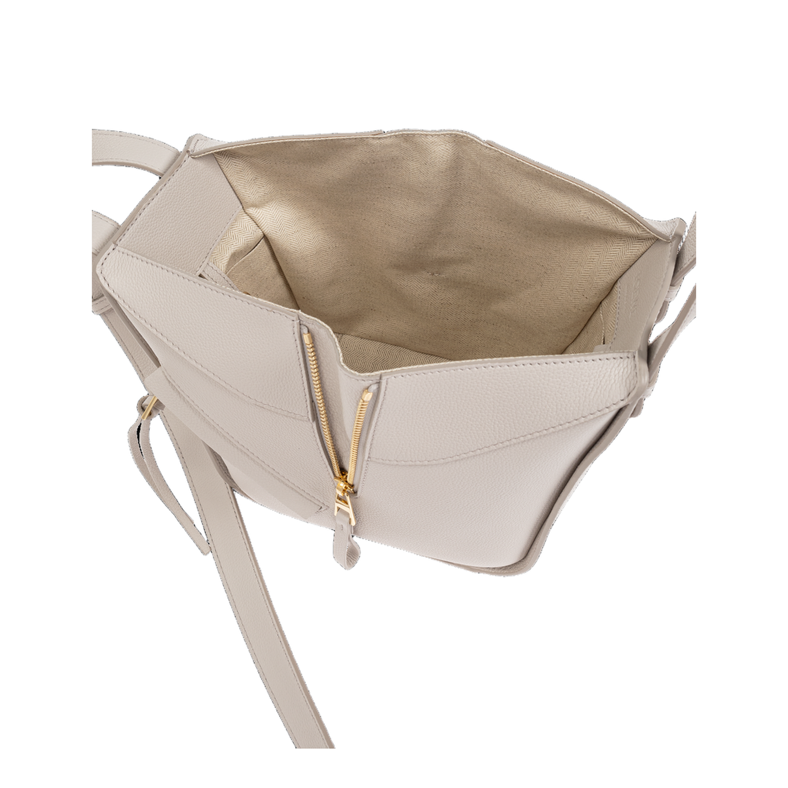 Hammock Leather Shoulder Bag - Light Ghost