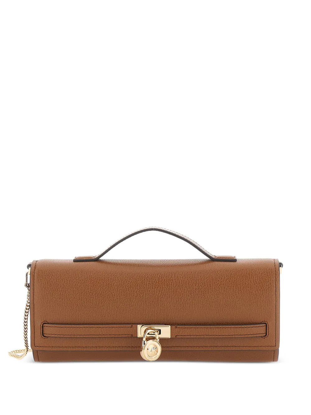 Hamilton Moderne padlock-detail clutch bag