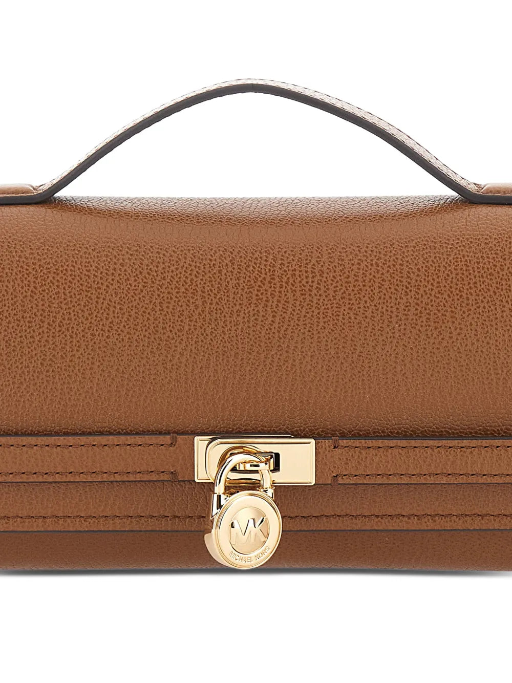 Hamilton Moderne padlock-detail clutch bag