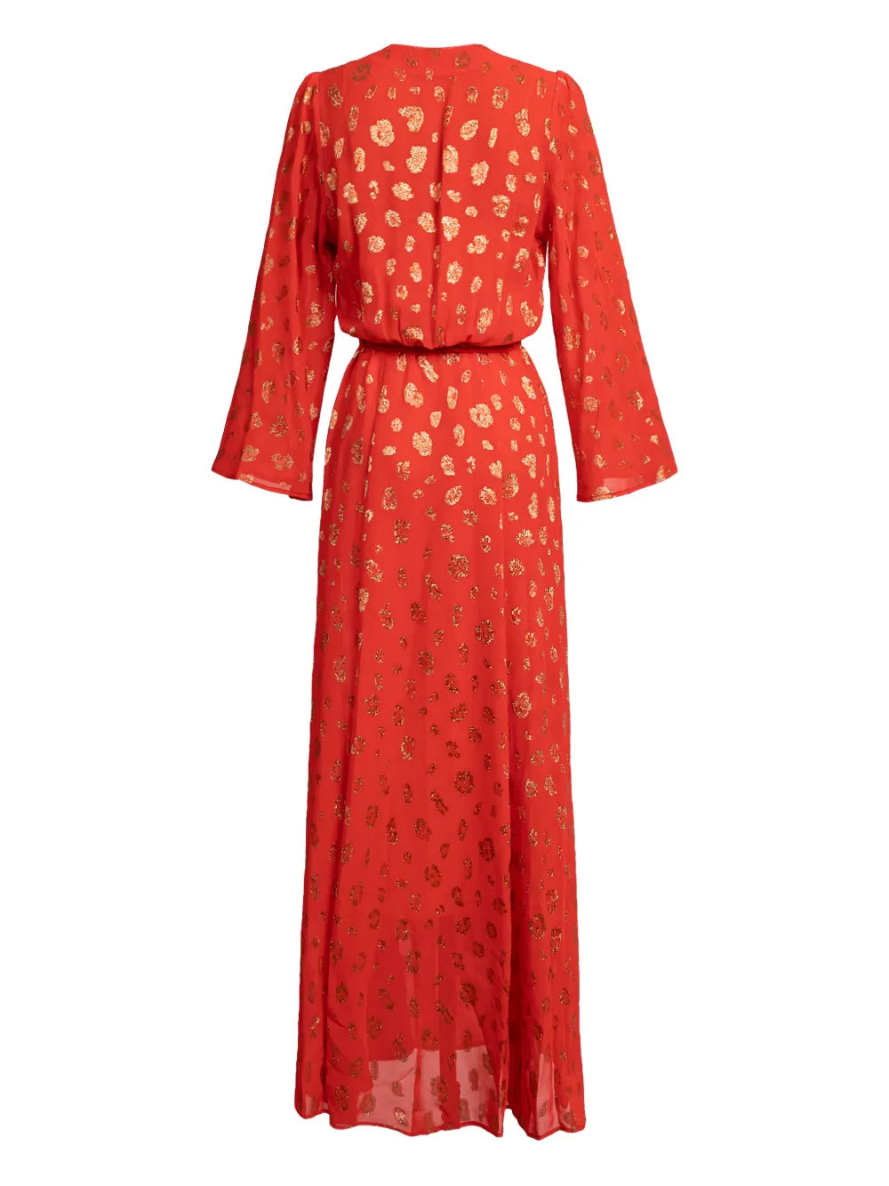 floral-print maxi dress