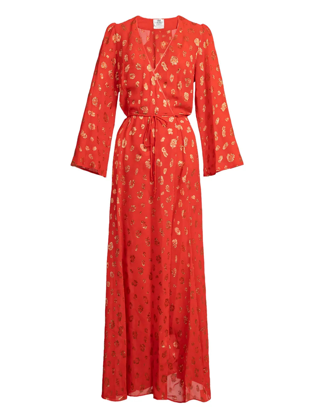 floral-print maxi dress