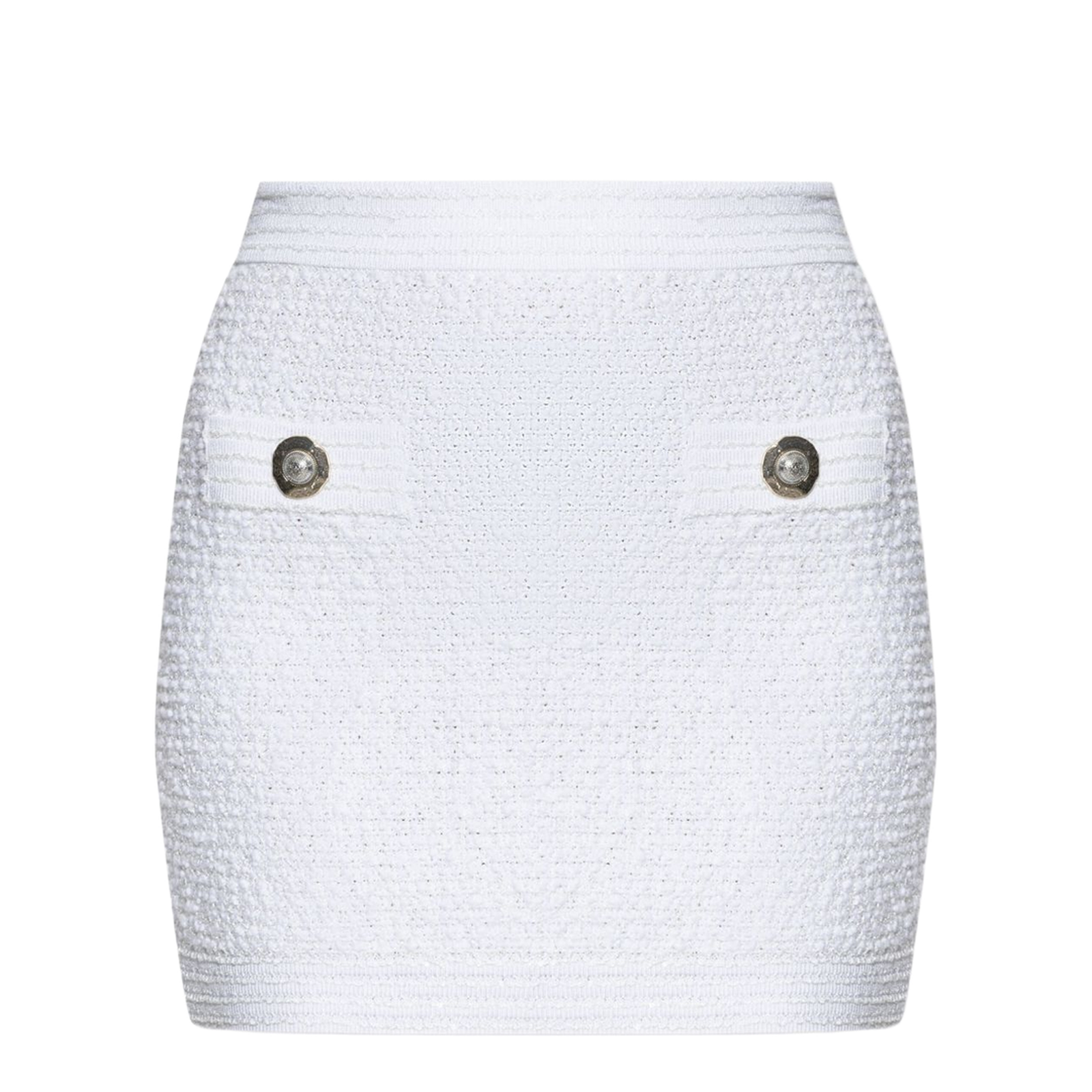 Shorts Tweed Skirt with Applications